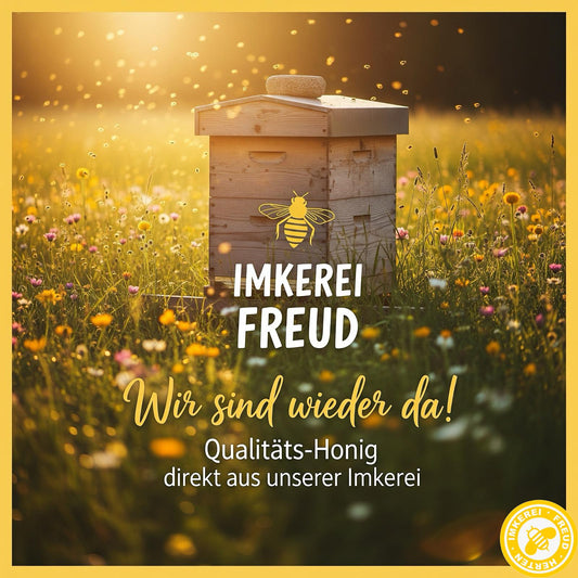 Cremiger Blütenhonig im 500g-Glas